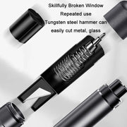 Vehicle Safety Hammer Multifunctional Underwater Emergency Window Breaker(Blue)