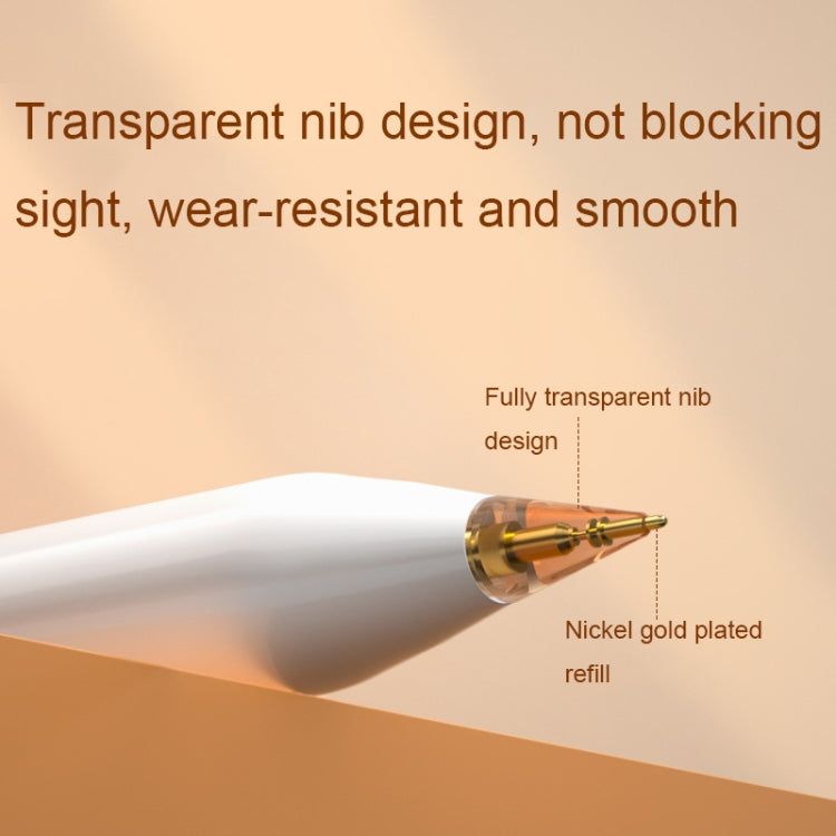 For Apple Pencil 1/2 2pcs Stylus Transparent Replacement Needle Nib, Spec: Extended (Blue)