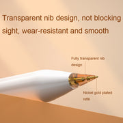 For Apple Pencil 1/2 2pcs Stylus Transparent Replacement Needle Nib, Spec: Extended (Blue)