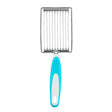 Tomato Luncheon Meat Slicer Non-slip Stainless Steel Fruit Cutter(Blue) - free shipping - PMC TechLife - Order now!