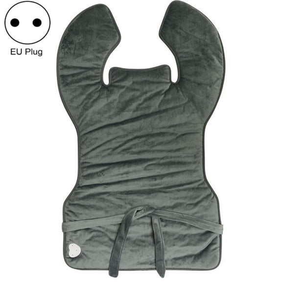 Heated Shoulder Guards Neck Guards Electric Heated Shawls Electric Blankets EU Plug(Dark Gray)