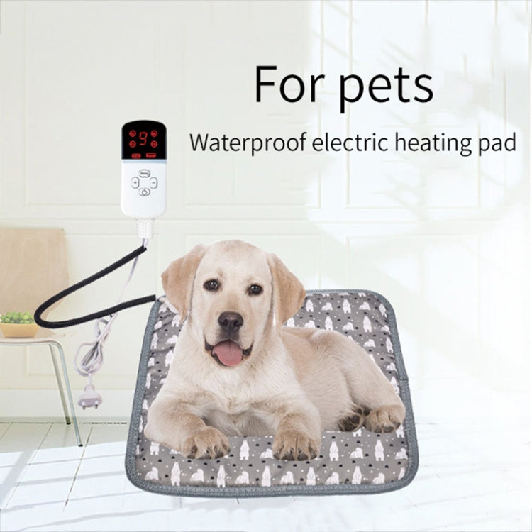 CW45 45x45cm Multi-level Temperature Regulating Timing Pet Heating Pad, Spec: EU Plug