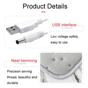 11696 5V USB Plug-in Car Timing Heating Seat Cushion(45x45cm)