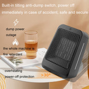 PTC Heating And Cooling Dual-purpose Heater, Style: Mechanical Model(EU Plug)