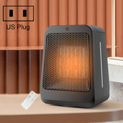PTC Heating And Cooling Dual-purpose Heater, Style: Remote Control Model(US Plug)