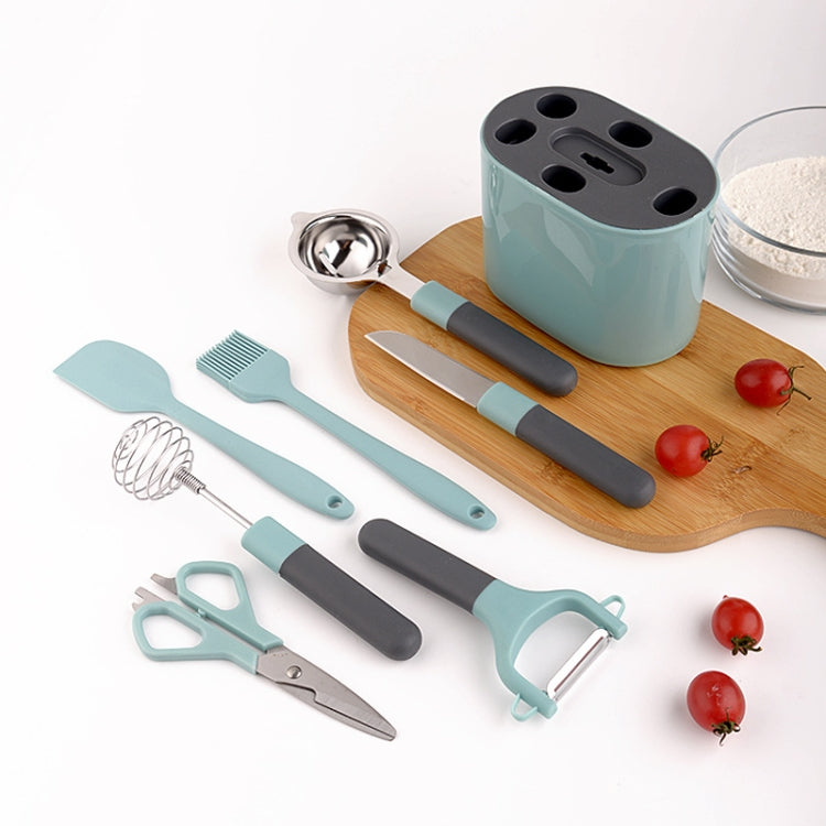 6 PCS / Set Stainless Steel Peeler Kitchen Gadgets Set With Storage Holder
