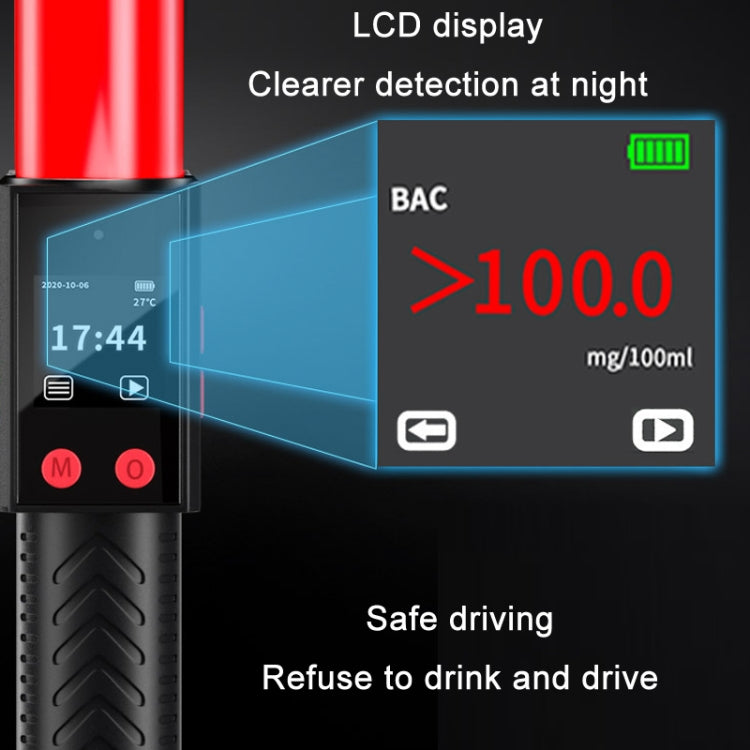 Blow Type High Precision Alcohol Detector Baton, Specification: Tarzan No. 9