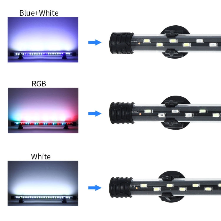 Q60BW  Blue+White Light 90-260V Aquarium Diving Light LED Fish Tank Light(US Plug)