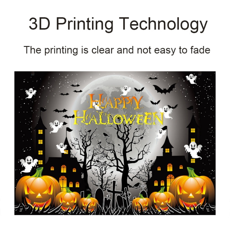 2.1m X 1.5m Halloween Element Shoting Background Cloth Party Decoration Backdrop(4463)