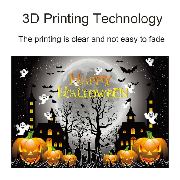 2.1m X 1.5m Halloween Element Shoting Background Cloth Party Decoration Backdrop(4463)
