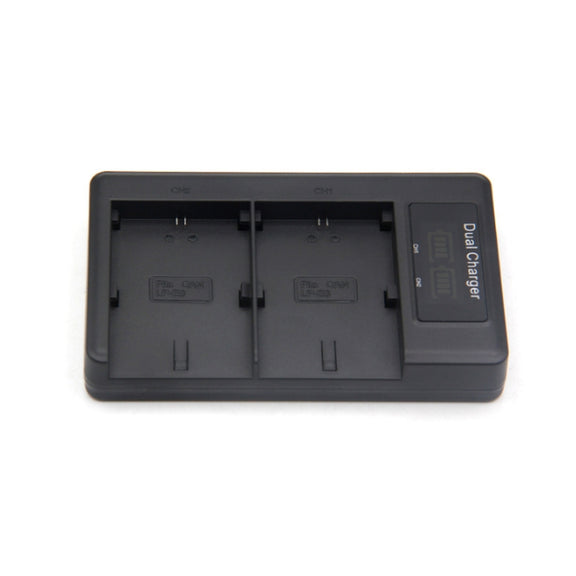 LP-E6 SLR Camera Vertical Dual Battery Charger