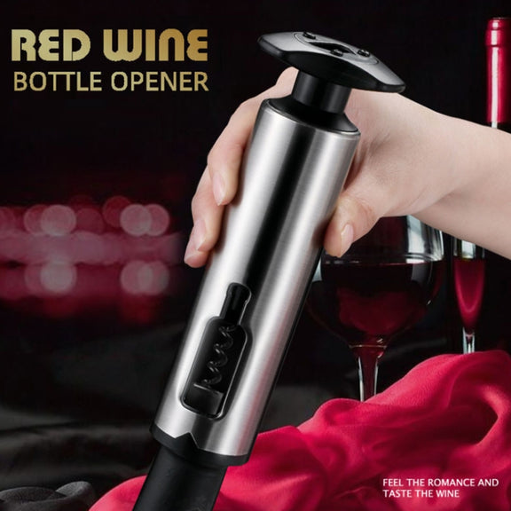 Kitchen Stainless Steel Wine Bottle Opener Household Tools(True Color)