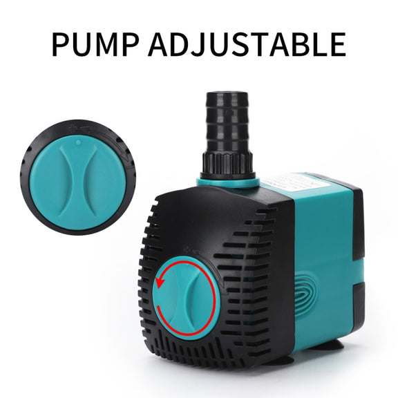 EB-301 3W Aquarium Submersible Water Pump Fountain Filter Fish Pond,EU Plug