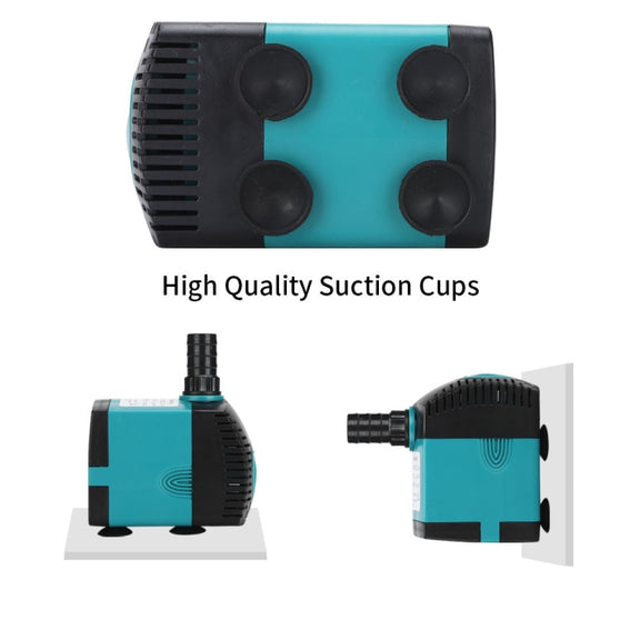 EB-301 3W Aquarium Submersible Water Pump Fountain Filter Fish Pond,EU Plug