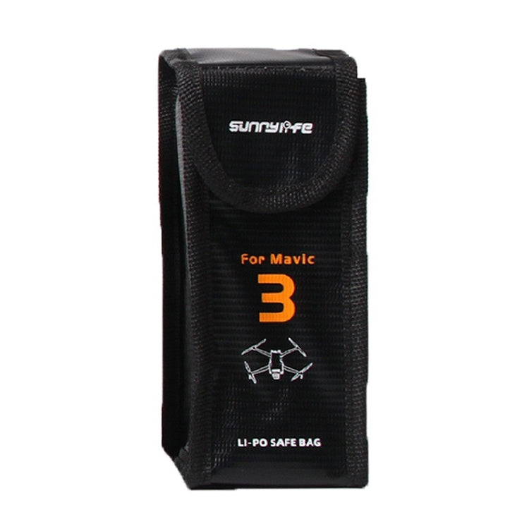 For Mavic 3 Sunnylife M3-DC104 Battery Safe Storage Explosion-proof Bags