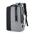 140 Large-capacity Business Commuter Laptop Backpack with USB Charging Interface(Grey) - Backpack by PMC TechLife | Online Shopping South Africa | PMC TechLife | Buy Now Pay Later Mobicred
