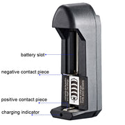 10 PCS BMAX Single Slot Direct Insert Power Supply 18650 Lithium Battery Charger(US Plug)