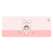 Intelligent Timing Heating Water-resistant Warm Mouse Pad CN Plug, Size: 60x36cm(Selfie Girl)