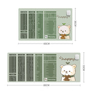 Intelligent Timing Heating Water-resistant Warm Mouse Pad CN Plug, Size: 60x36cm(Selfie Girl)