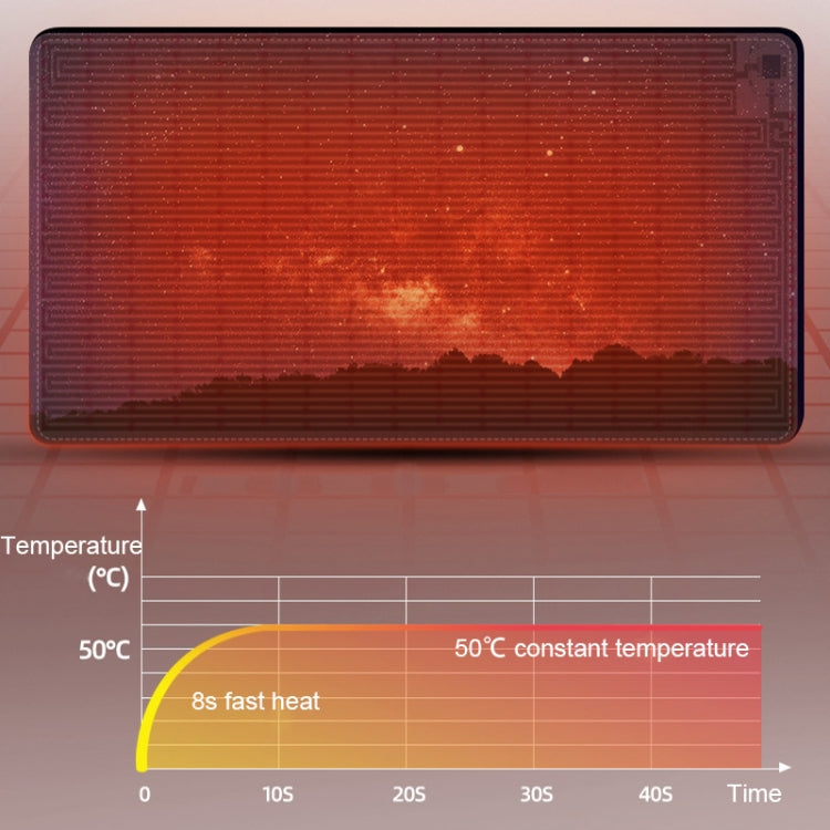 Intelligent Timing Heating Water-resistant Warm Mouse Pad CN Plug, Size: 80x33cm(Cute Mouse)