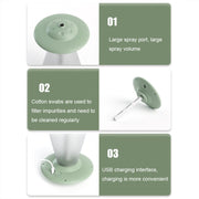 FX-041 USB Charging UFO Shape Night Light Humidifier(Ivory White)