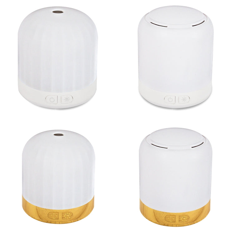 RD1909 Portable RGB Light Effect Anhydrous Aromatherapy Lamp, Spec: Wood Single-hole