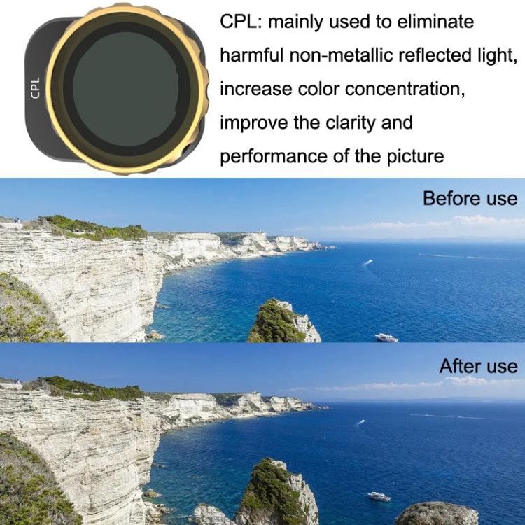 JSR For Mini 3 Pro Camera Filters, Style: ZG CPL