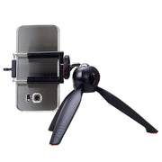 YUNTENG 228 Mini Tripod Camera Desktop Live Bracket Mobile Phone Selfie Frame(Black)