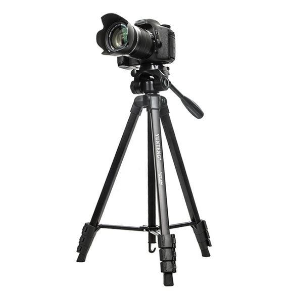 YUNTENG 696 SLR Tripod General Mobile Phone Stand(Black)