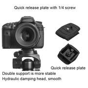 YUNTENG 696 SLR Tripod General Mobile Phone Stand(Black)