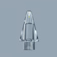For Apple Pencil 1/2 Transparent Replacement Pen Tip Transform Nib,Style: 5.0 Silver Needle - Pencil Accessories by PMc TechLife | Online Shopping South Africa | PMc TechLife | Buy Now Pay Later Mobicred