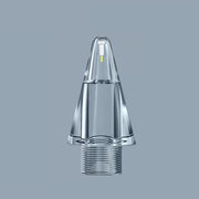 For Apple Pencil 1/2 Transparent Replacement Pen Tip Transform Nib,Style: 5.0 Silver Needle