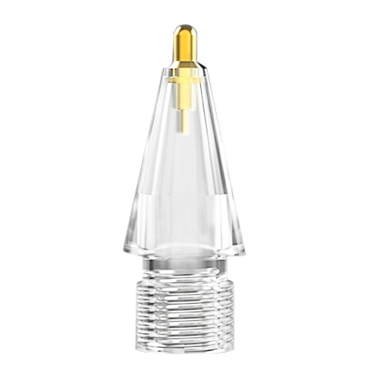 For Apple Pencil 1/2 Transparent Replacement Pen Tip Transform Nib,Style: 6.0 Silver Needle