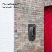 C03 1 For 1 Home Wireless IP44 Water-resistant Touch Sensor Doorbell(EU Plug Black)