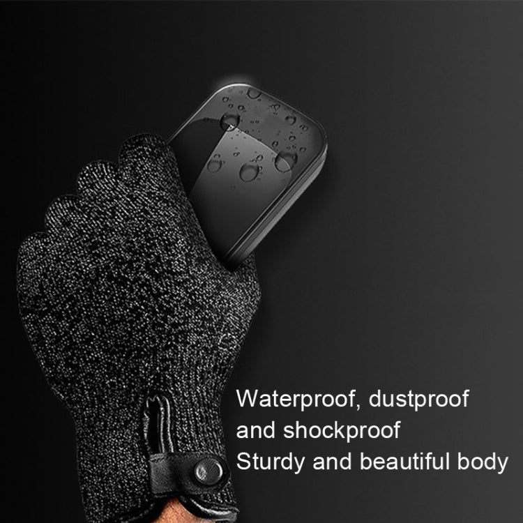 C03 1 For 1 Home Wireless IP44 Water-resistant Touch Sensor Doorbell(EU Plug Black)