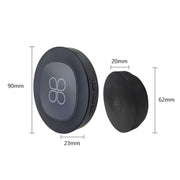 R16 1 For 1 Smart Wireless Self-Powered Hotel Home Electronic Call Doorbell(EU Plug Black)