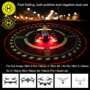 Sunnylife DJI-TJP07 For DJI Avata / Mini 3 Pro / Mavic 3 / Mini SE 70cm Adjust Luminous Night Light Apron(Yellow Black)