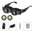 DM0125 3X Fishing Binoculars Adjustable Focus Glass Type Binoculars With Yellow Polarised Lens - Binoculars by PMC TechLife | Online Shopping South Africa | PMC TechLife | Buy Now Pay Later Mobicred