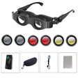 DM0125 3X Fishing Binoculars Adjustable Focus Glass Type Binoculars With Tricolour  Lens - Binoculars by PMC TechLife | Online Shopping South Africa | PMC TechLife | Buy Now Pay Later Mobicred