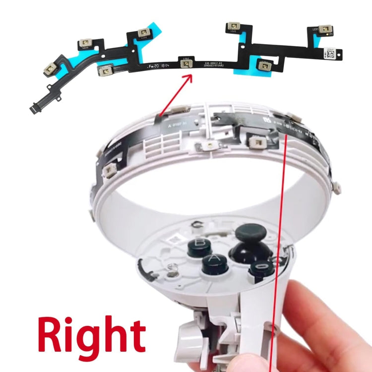 For Meta Quest 2 Locating Ring Flex Cable Right Set