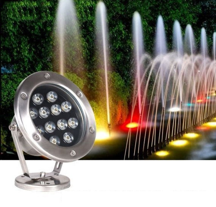 LED Underwater Light Pool Fish Pond Fountain Water-resistant Landscape Light 18W(Green)