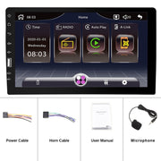 Q3570 9 inch Carplay Single Spindle MP5 Player, Style: Standard