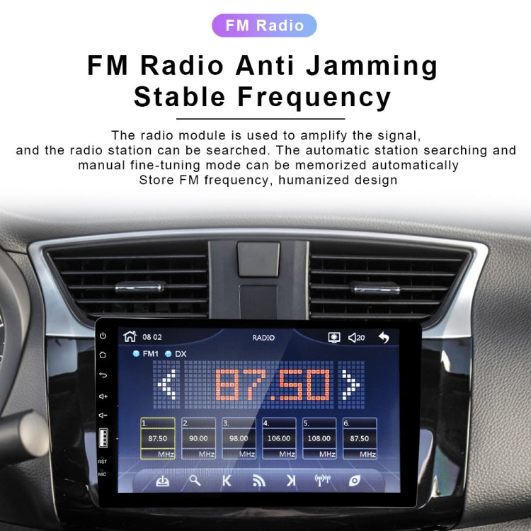 Q3570 9 inch Carplay Single Spindle MP5 Player, Style: Standard