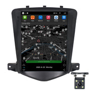 For Chevrolet Cruze 9.7 inch Navigation Integrated Machine, Style: Standard+4 Light Camera(1+16G)