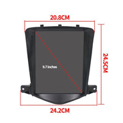 For Chevrolet Cruze 9.7 inch Navigation Integrated Machine, Style: Standard+4 Light Camera(2+32G)
