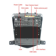 For Chevrolet Cruze 9.7 inch Navigation Integrated Machine, Style: Standard+4 Light Camera(1+16G)