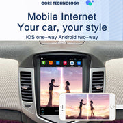 For Chevrolet Cruze 9.7 inch Navigation Integrated Machine, Style: Standard+8 Light Camera(1+16G)