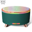 Ultrasonic Aromatherapy Diffuser Humidifier Essential Oil Diffuser US Plug(Dark Green) - free shipping - PMC TechLife - Order now!