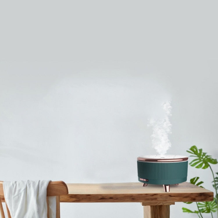 Ultrasonic Aromatherapy Diffuser Humidifier Essential Oil Diffuser EU Plug(Advanced Black)