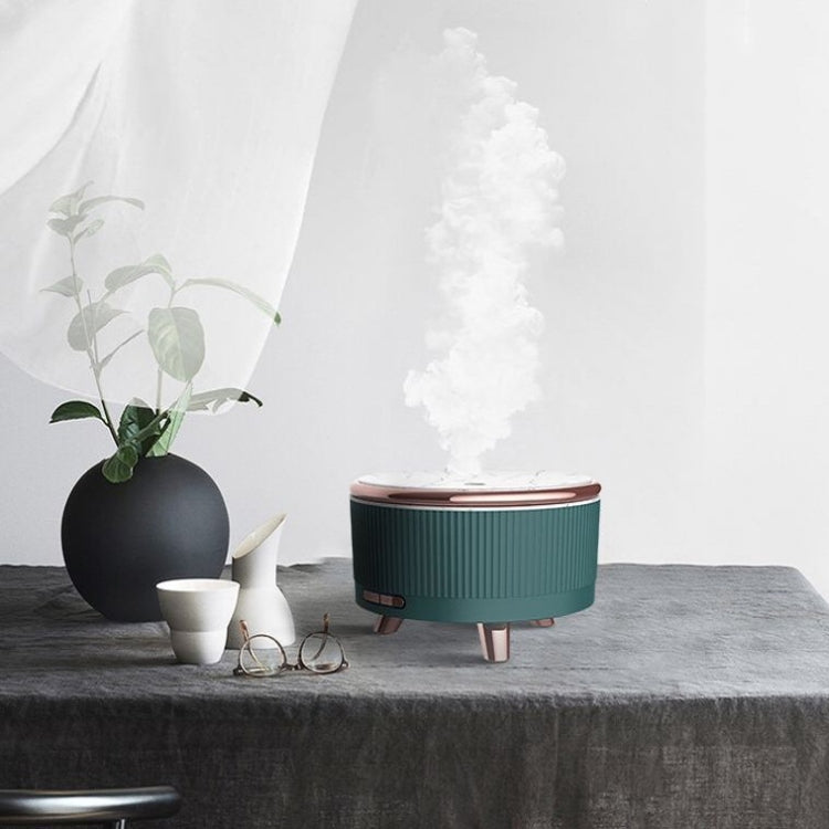 Ultrasonic Aromatherapy Diffuser Humidifier Essential Oil Diffuser EU Plug(Advanced Black)